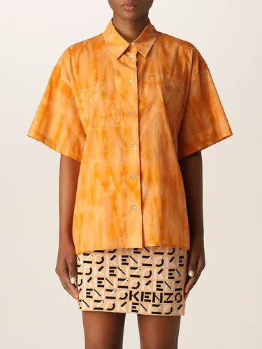 Camicia Kenzo tie dye con mini logo (56024527)