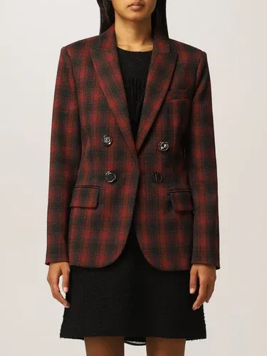 Blazer Pinko in viscosa tecnica check (101250879)