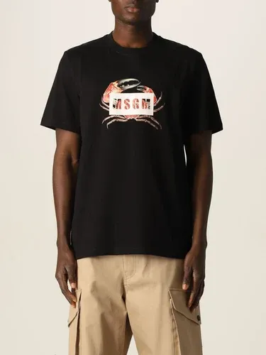 T-shirt Msgm in cotone con logo (56113138)