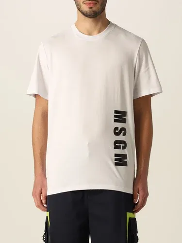 T-shirt Msgm in cotone con logo (56113141)