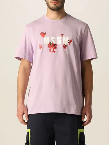 T-shirt Msgm in cotone con logo (56113134)