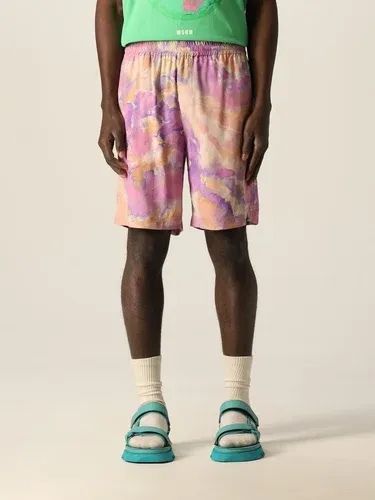 Bermuda Msgm con stampa tie dye (56113155)