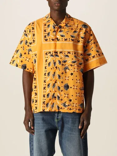 Camicia Msgm con stampa marina (56113152)