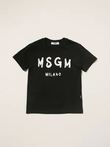 T-shirt Msgm Kids in cotone con logo (56113175)