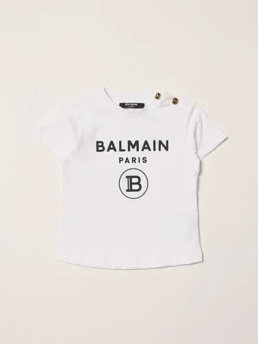 T-shirt Balmain in cotone con logo (56113231)