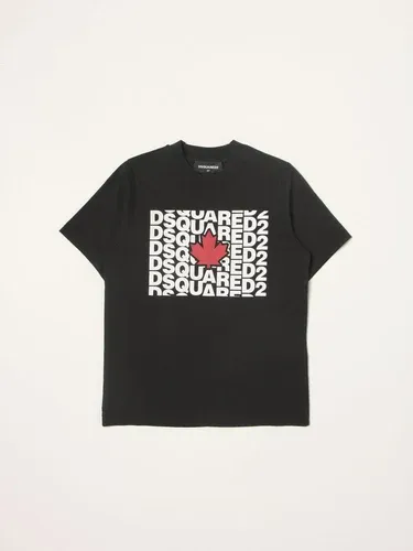 T-shirt Dsquared2 Junior in cotone con logo (56113265)