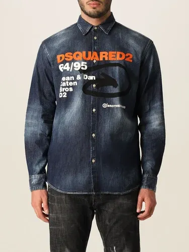 Camicia Dsquared2 in denim washed (56113401)