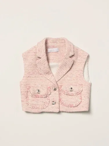 Blazer a gilet Monnalisa con bottoni gioiello (56113441)