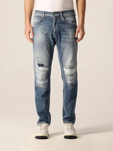 Jeans Dondup in denim washed con rotture (56113433)