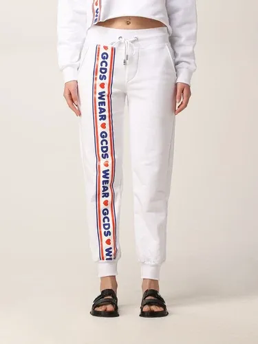 Pantalone jogging Gcds in cotone con banda (56113563)