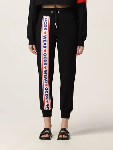 Pantalone jogging Gcds in cotone con banda (56113562)