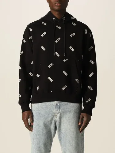 Felpa Gcds in cotone con logo all over (56113574)