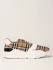 Sneakers Burberry in cotone con motivo check (56113810)