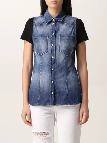 Camicia senza maniche Dondup in denim washed (56113853)