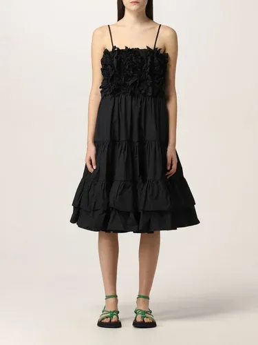 Abito svasato Msgm con rouches (56113874)