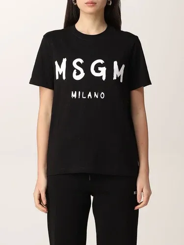 T-shirt Msgm in cotone con logo (56113890)