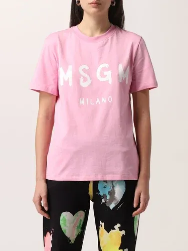 T-shirt Msgm in cotone con logo (56113891)