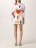 Abito mini Msgm in viscosa con stampa (56113878)