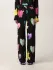 Pantalone Msgm con stampa cuori all over (56113879)
