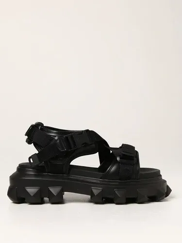 Sandalo Trackstud Valentino Garavani in pelle e nastro (56253282) Sandalo Trackstud Valentino Garavani in pelle e nastro (56253282)