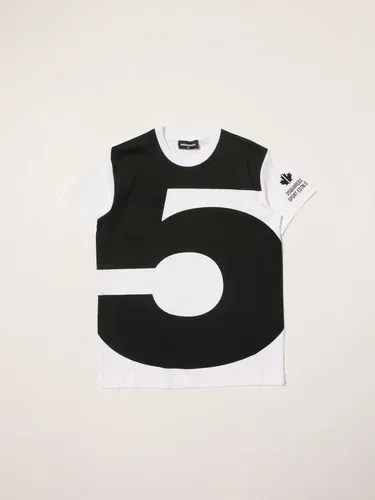 T-shirt Dsquared2 Junior con big stampa 5 (56253617)