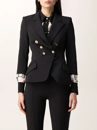Giacca a doppiopetto Elisabetta Franchi (101255598) Giacca a doppiopetto Elisabetta Franchi (101255598)