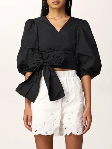 Camicia cropped Red Valentino in taffetà (56253730)