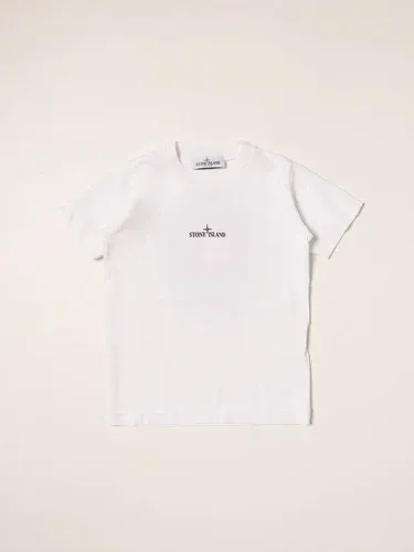 T-shirt Stone Island Junior in cotone con stampa (56312768) T-shirt Stone Island Junior in cotone con stampa (56312768)