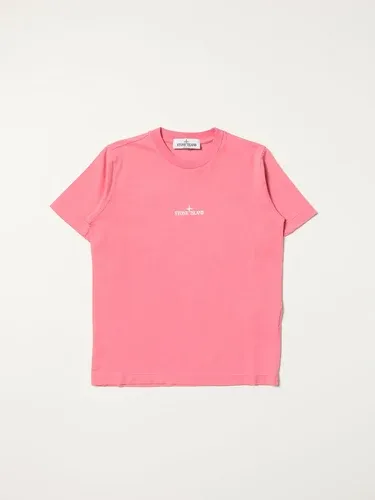 T-shirt Stone Island Junior in cotone con stampa (56312770) T-shirt Stone Island Junior in cotone con stampa (56312770)