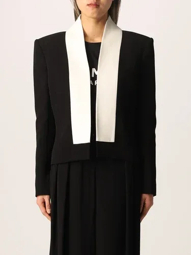 Blazer Balmain in crepe bicolor (56450353)