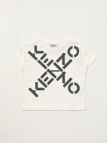 T-shirt Kenzo Junior in jersey di cotone con logo (56313090)