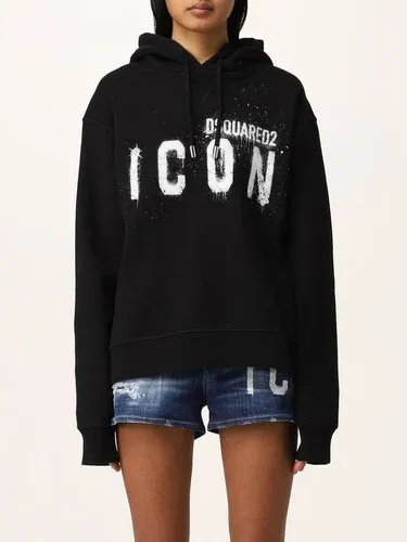 Felpa Icon Spray Dsquared2 in cotone (56313166)