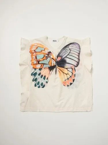 Abito Molo in cotone con stampa farfalla (56313478)