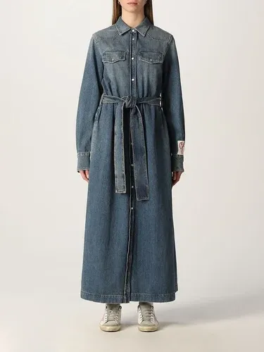 Camicia Ganni ampia in denim (56313540)