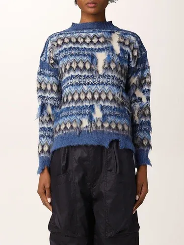 Maglia Maison Margiela in lana e cotone invecchiato (56313549)
