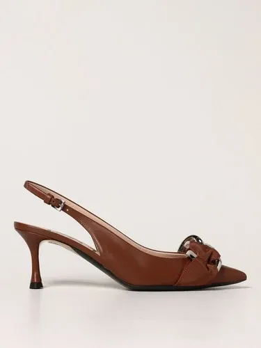 Slingback N°21 in pelle con chain (56313700)