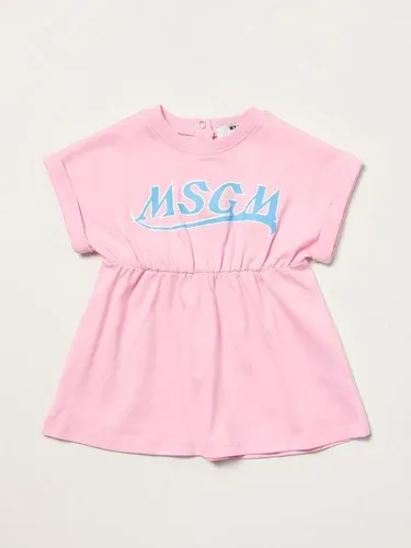 Abito a t-shirt Msgm Kids con logo (56313943)