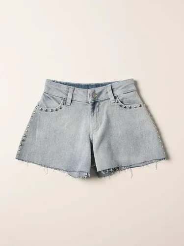 Pantaloncino di jeans Twinset con micro borchie (56314170)