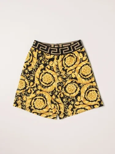 Young Versace Pantaloncino jogging Versace Young con stampa barocca (56314181)