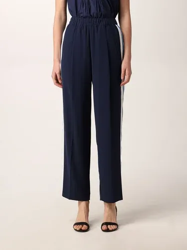 Pantalone jogging Twinset in cady con logo (56314221)