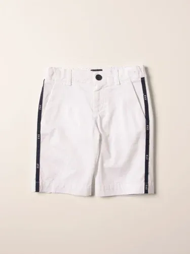 Pantaloncino Fay in cotone con bande logate (56314229)