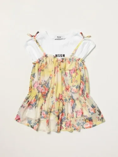 Abito Msgm Kids a fantasia floreale (56314349)