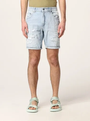 Pantaloncino Dondup in denim con rotture (56314487)