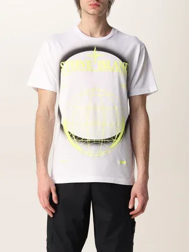 T-shirt Stone Island con stampa eclisse (56450299)