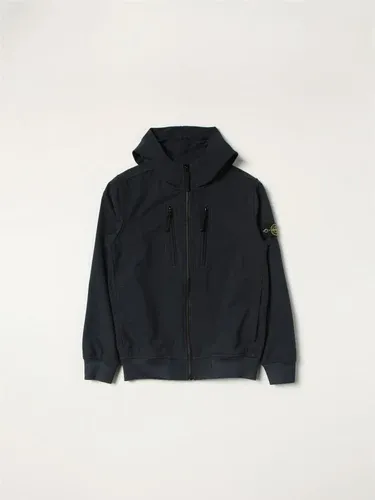 Felpa Soft Shell Stone Island Junior con cappuccio (56450304)