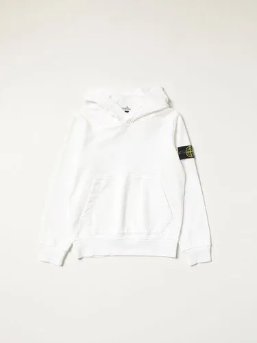 Felpa Stone Island Junior in cotone con logo (56450312) Felpa Stone Island Junior in cotone con logo (56450312)
