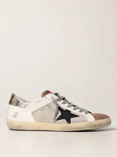 Sneakers Super-Star Golden Goose in pelle e camoscio (56450361)