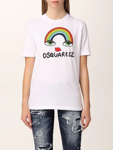 T-shirt Dsquared2 in cotone con stampa (56450451) T-shirt Dsquared2 in cotone con stampa (56450451)