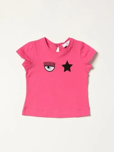 T-shirt Chiara Ferragni con ricamo Eyestar (56661948) T-shirt Chiara Ferragni con ricamo Eyestar (56661948)