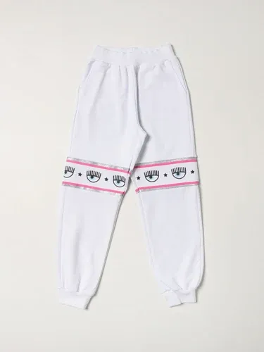 Pantalone jogging Chiara Ferragni con bande Eyes Flirting all over (56450445) Pantalone jogging Chiara Ferragni con bande Eyes Flirting all over (56450445)